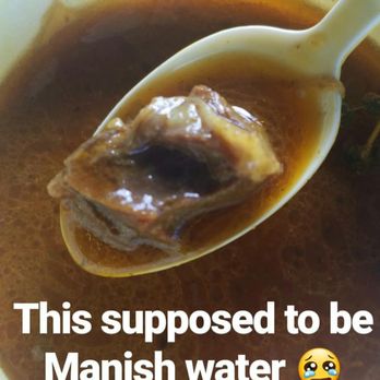Island Tropics - Goat soup is REALLY curry goat with plenty sauce and water. Tasted nasty and salty - Caribbean Near Me - Jacksonville, Florida Island Tropics - Goat soup is REALLY curry goat with plenty sauce and water. Tasted nasty and salty - Caribbean Near Me - Jacksonville, Florida