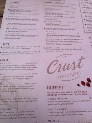 Menu photo 4 Crust Pasta & Pizzeria Alpharetta, GA Menu photo 4 Crust Pasta & Pizzeria Alpharetta, GA