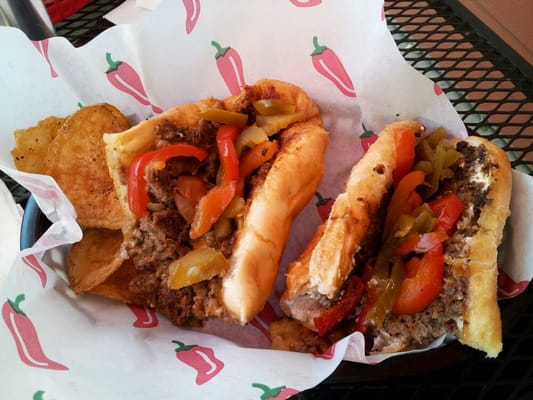 Grant's Philly Cheesesteak by null