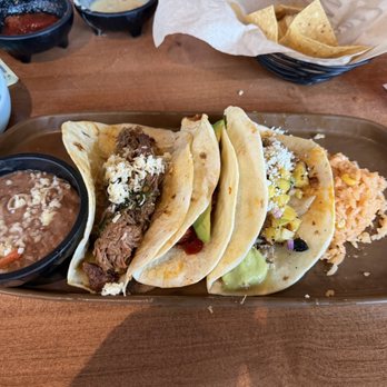 Tacos and Avocados - 3 tacos, brisket, chicken Al pastor, pork carnitas - Mexican Near Me - Benbrook, Texas Tacos and Avocados - 3 tacos, brisket, chicken Al pastor, pork carnitas - Mexican Near Me - Benbrook, Texas