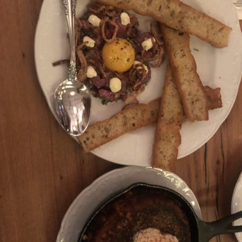 Billy Can Can - venison tartar and cornbread - Steakhouses Near Me - Dallas, Texas Billy Can Can - venison tartar and cornbread - Steakhouses Near Me - Dallas, Texas