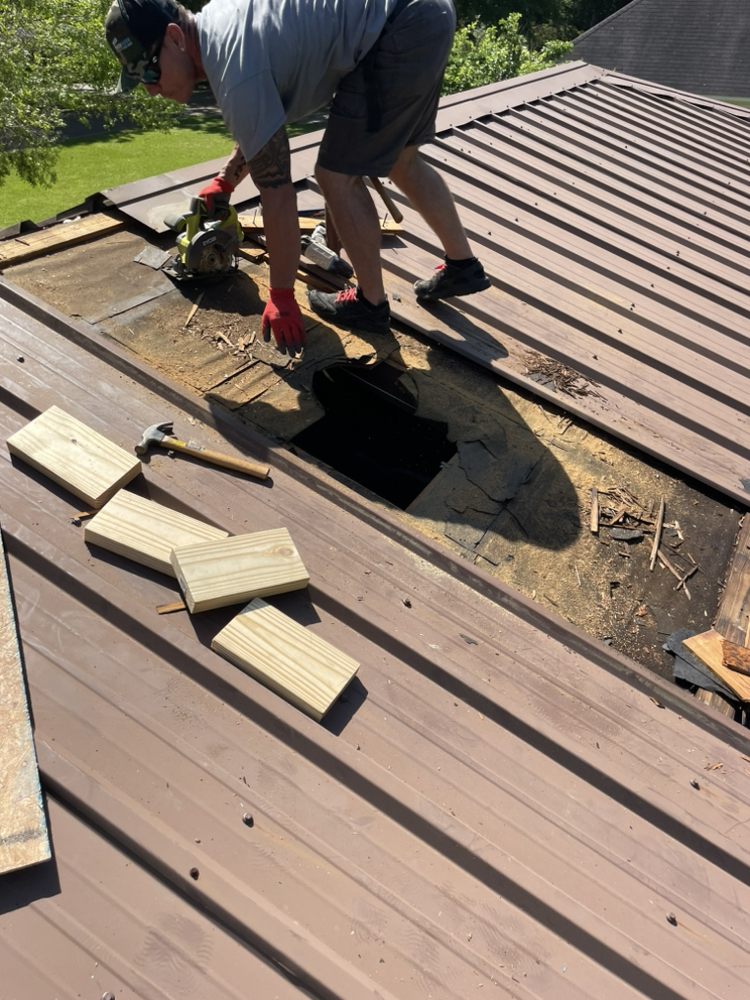 Slide of Leger’s Roofing and Construction