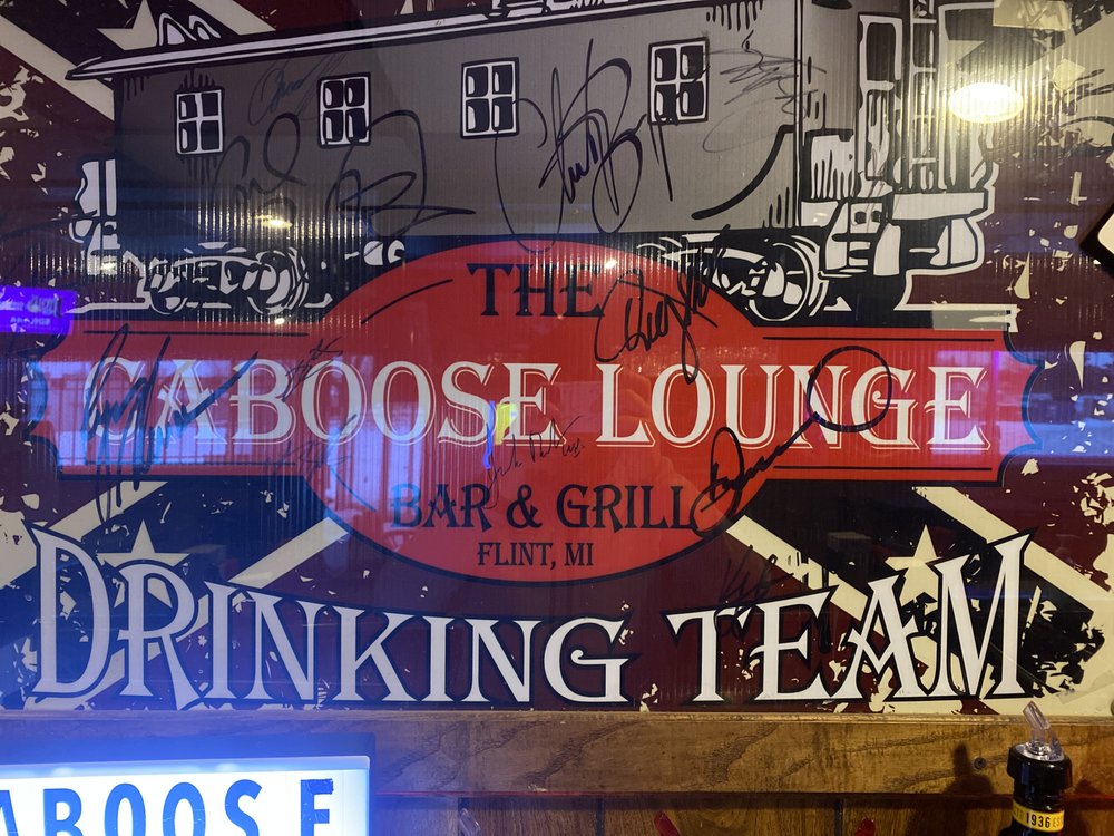 CABOOSE LOUNGE Updated October 2024 120 E Atherton Rd, Flint, Michigan Bars Restaurant