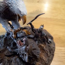 Mini Crit Painting Studio - Gwaihir Eagle (After) (Closeup)
