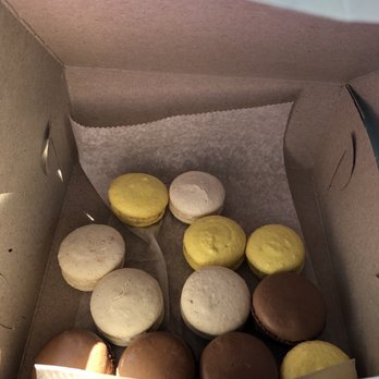Bavarian Bakery & Deli - The actual macaroons thrown in a box. - Bakeries Near Me - Dover, Delaware