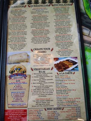Menu photo 7 Daniel's Little Mexico Louisville, KY