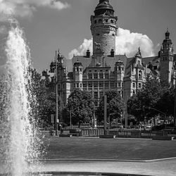 Neues Rathaus - ... Blick auf das Rathaus ...