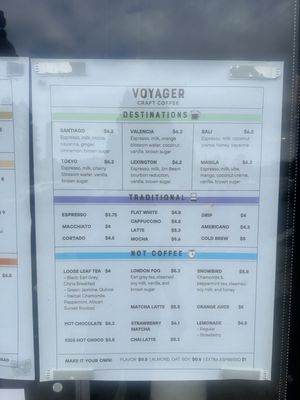 Menu photo 7 Voyager Craft Coffee Santa Clara, CA Menu photo 7 Voyager Craft Coffee Santa Clara, CA