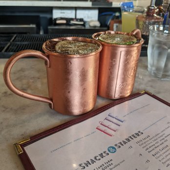 Fete - House Moscow mules - New American Near Me - Honolulu, Hawaii