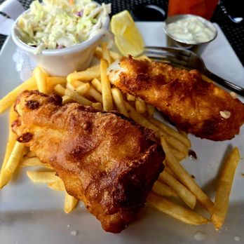 Sully's Bistro & Bar - Beer batter fish and chips - American Near Me - Suquamish, Washington Sully's Bistro & Bar - Beer batter fish and chips - American Near Me - Suquamish, Washington