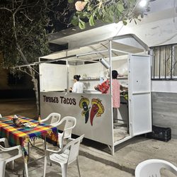 Teresa’s Tacos - The front of the restaurant out front her house everything made right there