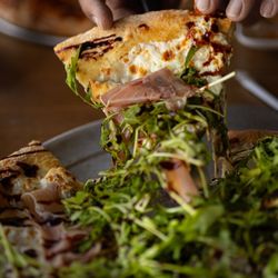 San Diego Brewing - Burrata Prosciutto Pizza