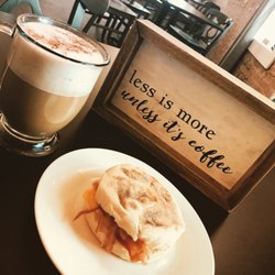 Main Street Coffee - Breakfast sandwich and vanilla late!