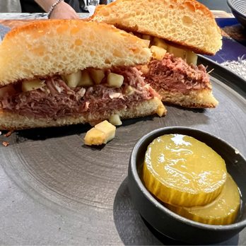 Bin 6 South - Pulled pork sandwich-pass on this sandwich. - Wine Bars Near Me - St. Petersburg, Florida
