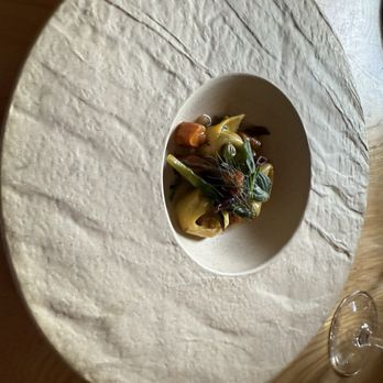 Rootstalk - English Pea Tortellini with cultured buerre blanc - New American Near Me - Breckenridge, Colorado
