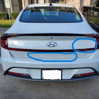 Van Hyundai - trunk has been repainted and no Sonata/Hybrid logo - Car Dealers Near Me - Carrollton, Texas Van Hyundai - trunk has been repainted and no Sonata/Hybrid logo - Car Dealers Near Me - Carrollton, Texas