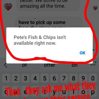 Famous Philly - They ask how they can make your experience better and before u can answer, block u lol - Fish & Chips Near Me - Cape Coral, Florida Famous Philly - They ask how they can make your experience better and before u can answer, block u lol - Fish & Chips Near Me - Cape Coral, Florida