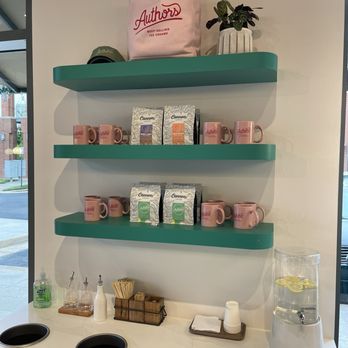 Authors Ice Creams & Coffee - Interior - Ice Cream & Frozen Yogurt Near Me - Ashburn, Virginia