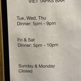 Business Hours Business Hours