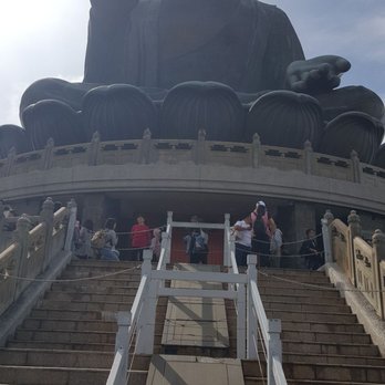 天壇大佛 - Upward Front View of Tian Tan Buddha (01/05/19). #HongKong #LantauIsland #China #Buddhism #Traveling - Buddhist Temples Near Me - Hong Kong, HK 天壇大佛 - Upward Front View of Tian Tan Buddha (01/05/19). #HongKong #LantauIsland #China #Buddhism #Traveling - Buddhist Temples Near Me - Hong Kong, HK