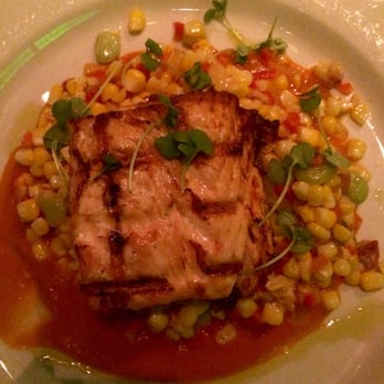 Old Ebbitt Grill - Salmon fillet with succotash - Bars Near Me - Washington, DC, District of Columbia Old Ebbitt Grill - Salmon fillet with succotash - Bars Near Me - Washington, DC, District of Columbia