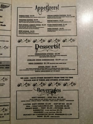 Menu photo 1 Pebble Creek Pizza Greenville, SC