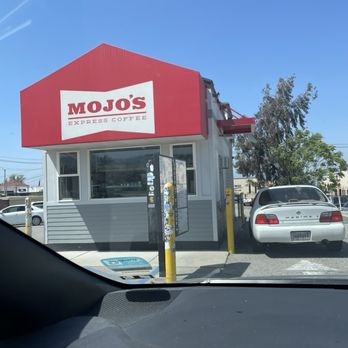 Mojo's Drive Thru Coffee - Front Street Facing View - Coffee & Tea Near Me - Corona, California Mojo's Drive Thru Coffee - Front Street Facing View - Coffee & Tea Near Me - Corona, California
