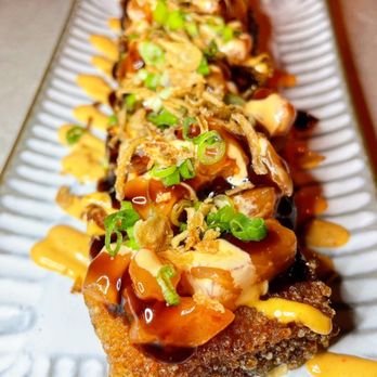 Maguro Sushi - Bien Pegao with Spicy Salmon - Sushi Bars Near Me - Orlando, Florida