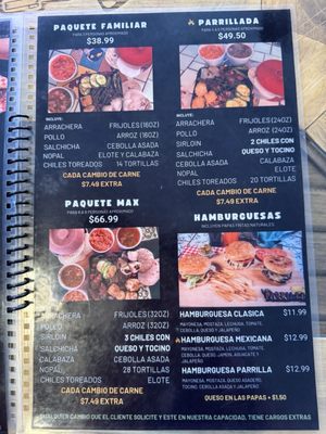 Menu photo 1 La Parrilla Eagle Pass, TX