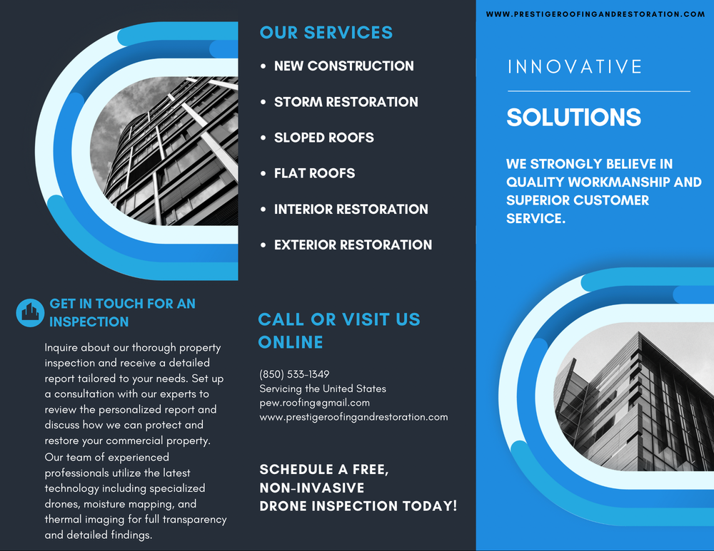 Slide of Prestige Roofing & Restoration