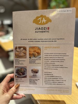 Menu photo 2 JA Jiaozi Irvine, CA Menu photo 2 JA Jiaozi Irvine, CA