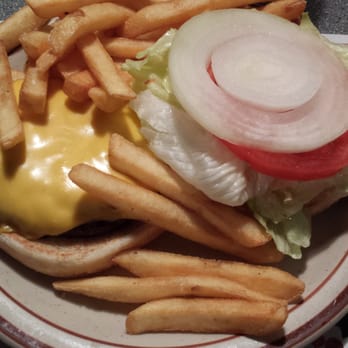 Charcoal Pit - The "Pit Special" plus raw onion. - Burgers Near Me - Wilmington, Delaware