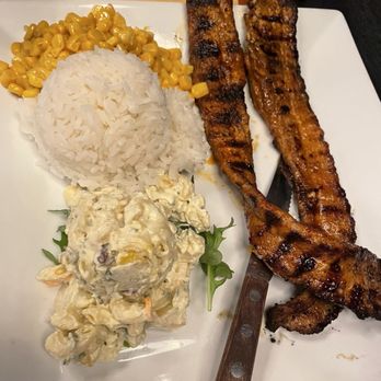 Liliha Bakery - Pork belly, rice, mac salad, and corn - Bakeries Near Me - Honolulu, Hawaii Liliha Bakery - Pork belly, rice, mac salad, and corn - Bakeries Near Me - Honolulu, Hawaii