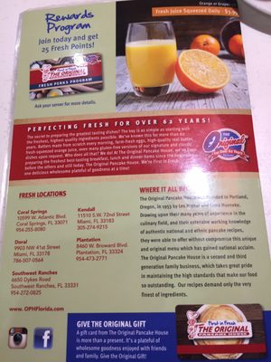 Menu photo 8 Original Pancake House Coral Springs, FL Menu photo 8 Original Pancake House Coral Springs, FL