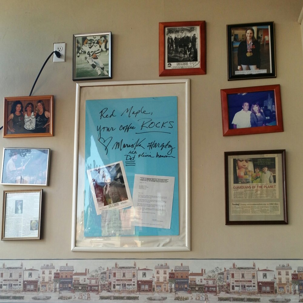 Red Maple wall of fame.