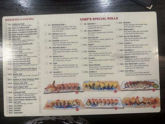 Menu photo 2 Sushi Shima Staten Island, NY