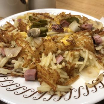 Waffle House - Shredded hash brown - Breakfast & Brunch Near Me - Kissimmee, Florida Waffle House - Shredded hash brown - Breakfast & Brunch Near Me - Kissimmee, Florida