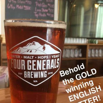 Four Generals Brewing - Yup-award winning! - Breweries Near Me - Renton, Washington