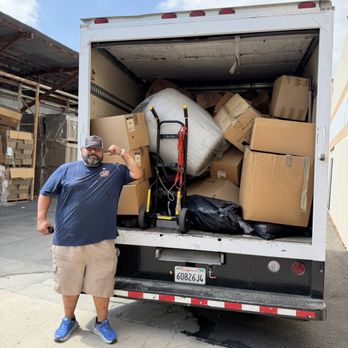 Orange County Strong Junk Removal - Owner flexing his guns - Junk Removal & Hauling Near Me - Anaheim, California