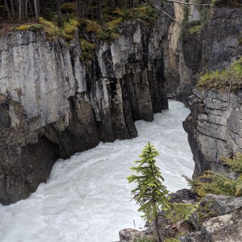 Sunwapta Falls - River - Hiking Near Me - Jasper, Alberta