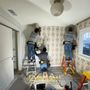 Photo of Detail Wallpaper Installation