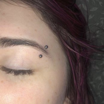 Patriots Tattoo Piercing - Eyebrow piercing by Lauren - Tattoo Near Me - Fairfax, Virginia
