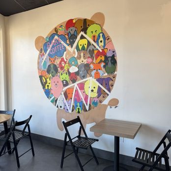 Bark Coffee - Cute mural! - Coffee & Tea Near Me - Whittier, California