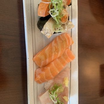 Sushi NAKATA - Monkfish liver, salmon belly, albacore belly - Sushi Bars Near Me - Monrovia, California