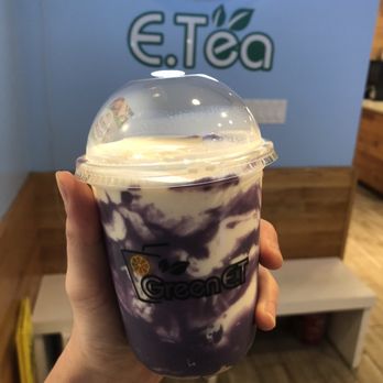 Green E.Tea - Purple Sweet Potato Milkshake - Coffee & Tea Near Me - New York, New York