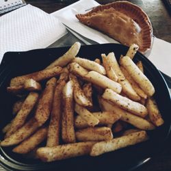 Burrito Bowl Mexican Grill - Pork Empanadas with Seasoned Fries
