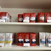 Photo of Ritual Coffee Roasters - San Francisco, CA, United States. Rainbow fall is available for pride month