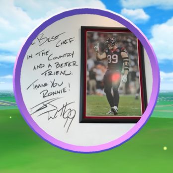 Killen's Burgers - JJ Watt signature on the wall - Burgers Near Me - Pearland, Texas