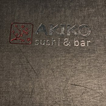 Akiko - Menu cover - Japanese Near Me - Houston, Texas