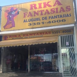 Rika Aluguel de Fantasias - Fachada da Rika Aluguel de Fantasias
